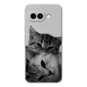Чохол з малюнком кіт на Google Pixel 9A (Пара котів)