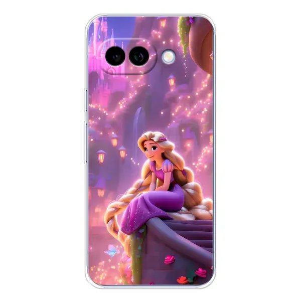 Чохол з принтом «Рапунцель у замку» для Google Pixel 9A