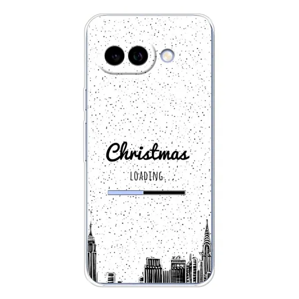 Чохол з принтом «Різдво завантажується» для Google Pixel 9A