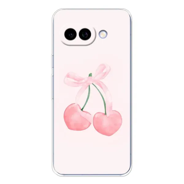 Чохол з принтом «Рожеві вишні» для Google Pixel 9A