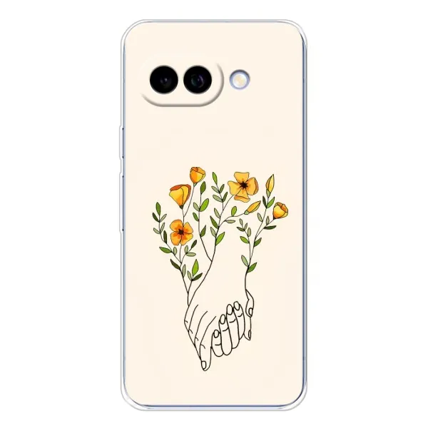 Чохол з принтом «Руки любві» для Google Pixel 9A