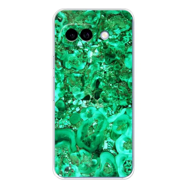 Чохол з принтом «Салатовий Мрамор» для Google Pixel 9A