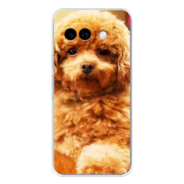 Чехол с принтом «Щенок Бишон» для Google Pixel 9A Чехол с принтом «Щенок Бишон» для Google Pixel 9A