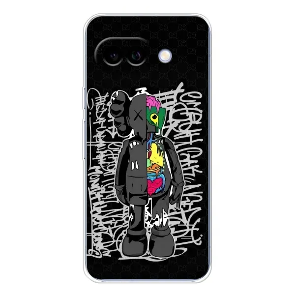 Чохол з принтом «Стиль Bearbrick» для Google Pixel 9A