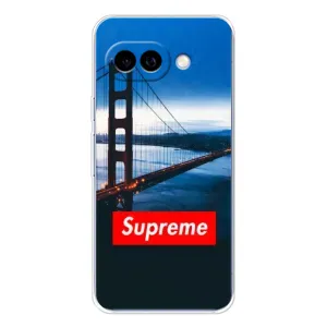 Чеохол для Google Pixel 9A з картинкою Supreme (AlphaPrint) (Стиль Supreme)
