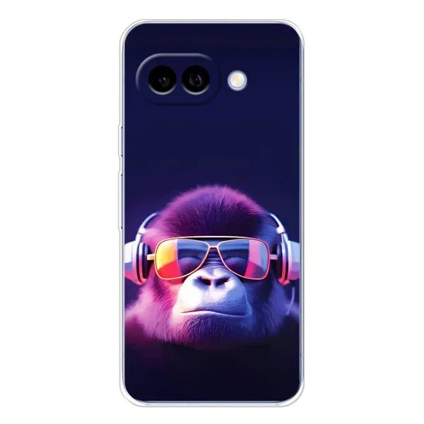 Чохол з принтом «Стильна мавпа» для Google Pixel 9A Чохол з принтом «Стильна мавпа» для Google Pixel 9A