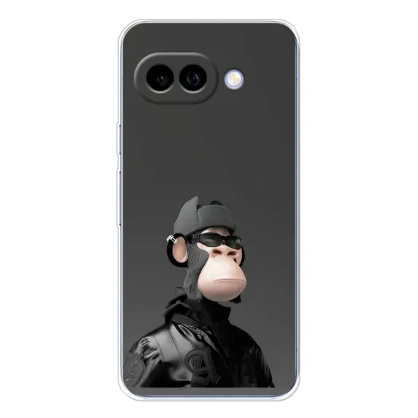 Чехол с принтом «стильная обезьяна NFT» для Google Pixel 9A