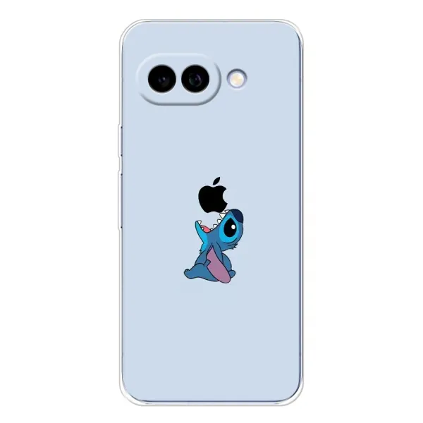 Чохол з принтом «Stitch apple» для Google Pixel 9A