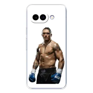 Чохол з картинкою Олександр Усик для Google Pixel 9A (Усик на білому)