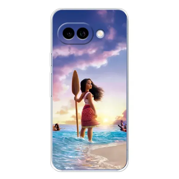 Чохол з принтом «Моана з веслом» для Google Pixel 9A