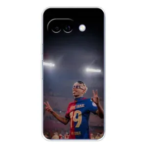 Чохол з футболістом Ламін Ямаль Google Pixel 9A (Ямаль на стадіоні)