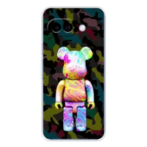 Чохли для Google Pixel 9A - Bearbrick Louis Vuitton (PREMIUMPrint) (Яскравий Bearbrick)