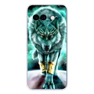 Защитные чехлы для Пиксель 9А (AlphaPrint) (ХИТ продаж) ВОЛК
