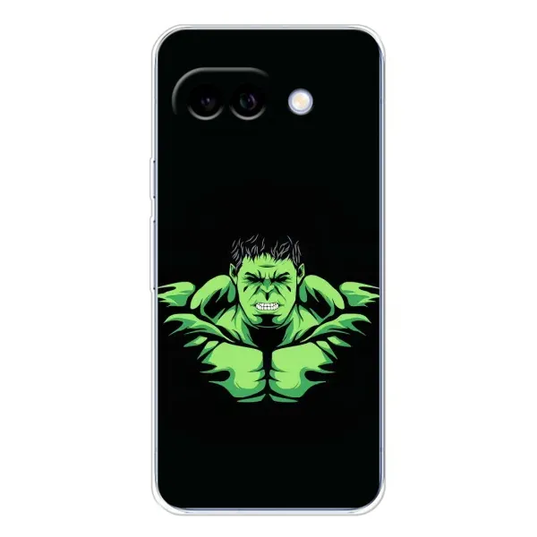 Чохол з принтом «Зелений Халк» для Google Pixel 9A Чохол з принтом «Зелений Халк» для Google Pixel 9A