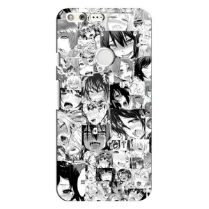 Чехлы Персонажи Аниме Наруто для Google Pixel XL (AlphaPrint) (Ahegao manga)