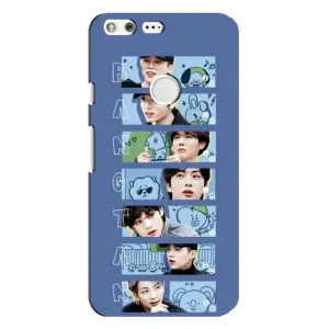 Чехлы BTS для Google Pixel XL (AlphaPrint) (Bangtan)