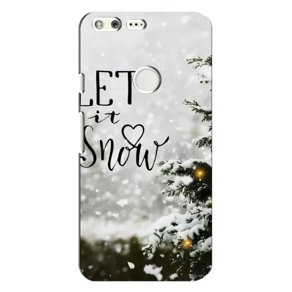 Чехол с принтом «Let it snow» для Google Pixel XL
