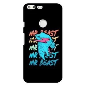 Чехлы Мистер Бист для Гугл Пиксель Хл (logo Mr beast)