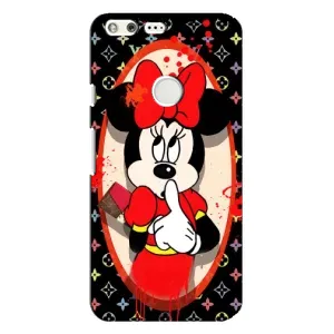 Чехол Disney Mouse Google Pixel XL (PREMIUMPrint) (Минни Маус ЛВ)