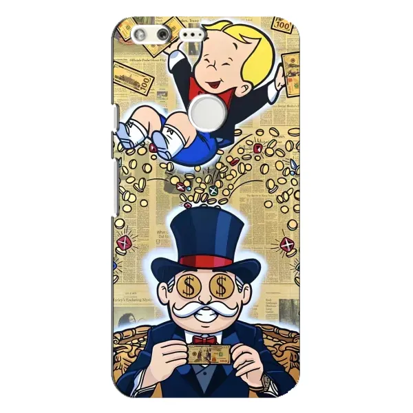 Чехол с принтом «Монополия Мен» для Google Pixel XL