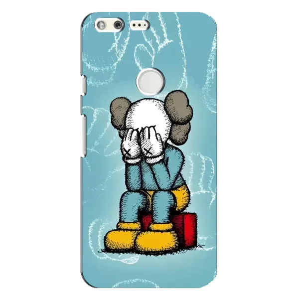 Чехол с принтом «Плач Bearbrick» для Google Pixel XL