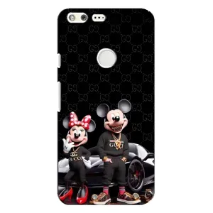 Чехол Disney Mouse Google Pixel XL (PREMIUMPrint) (Семья Маусов)