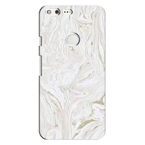 Мраморний чехол на Google Pixel (VPrint) (Білий мрамор)
