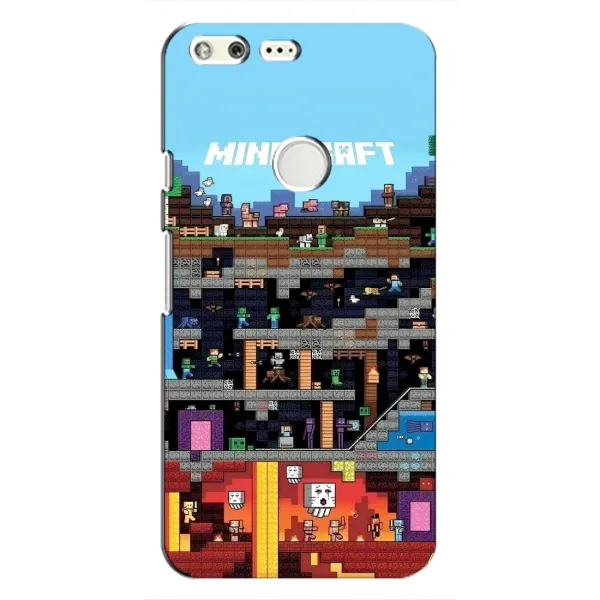 Чехол с принтом «фон Minecraft» для Google Pixel Чехол с принтом «фон Minecraft» для Google Pixel