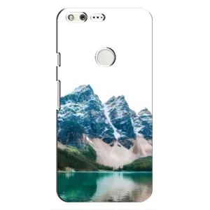 Силіконовий чохол з КАРТИНКАМИ літо для Google Pixel (AlphaPrint) (Гори)