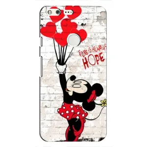 Чохол Disney Mouse Google Pixel (PREMIUMPrint) (Heart Minni)