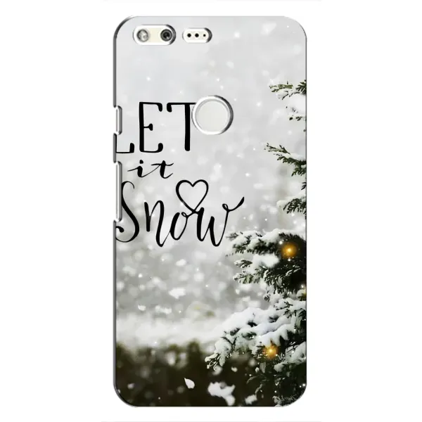 Чехол с принтом «Let it snow» для Google Pixel