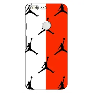 Чехлы для Google Pixel - с картинкой JORDAN (AlphaPrint) (Лого Джордан)