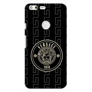 Чохли VERSACE для Гугл Ґугл Пиксел (PREMIUMPrint) (Лого Версаче)