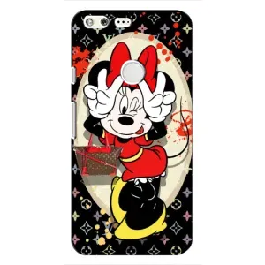 Чохол Disney Mouse Google Pixel (PREMIUMPrint) (Мінні peace)