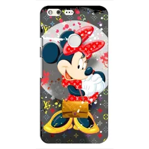 Чохол Disney Mouse Google Pixel (PREMIUMPrint) (Minni з бантіком)