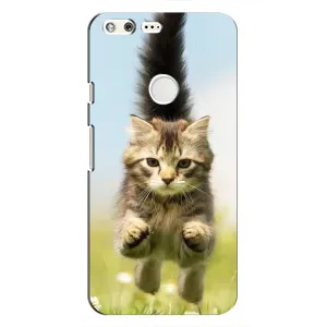 Чохли з Котиками для Google Pixel (VPrint) (Прижок кота)