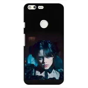 Чехлы Венсдей на Google Pixel Уэнсдей (AlphaPrint) (взгляд Уэнздей)