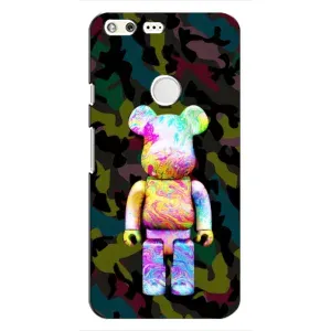 Чохли для Google Pixel - Bearbrick Louis Vuitton (PREMIUMPrint) (Яскравий Bearbrick)