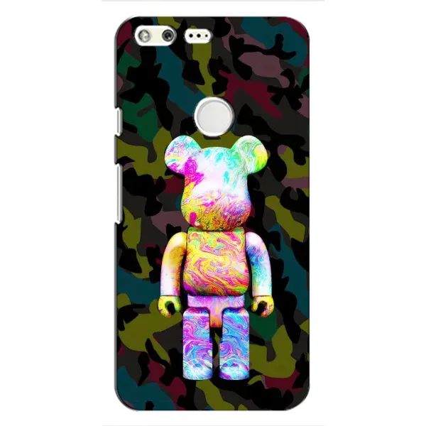 Чохол з принтом «Яскравий Bearbrick» для Google Pixel