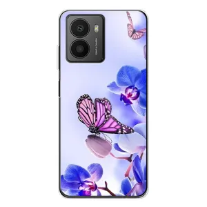 Чохли з квітами для HMD Fusion (VPrint) (Метелик на квітах)