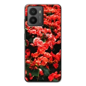 Чохли з квітами для HMD Fusion (VPrint) (Квіти червоні)