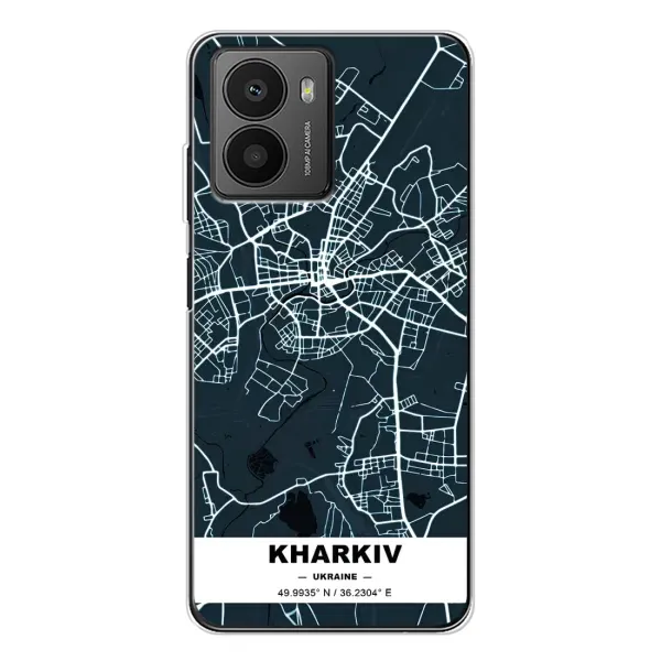 Чехол с принтом «Харьков» для HMD Fusion