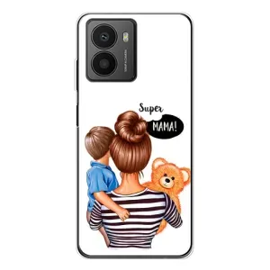 Чохол з друком для HMD Fusion - (Мама з дитинкою) (AlphaPrint) (Мама з синочком)