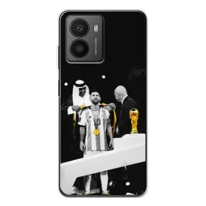 Чехлы для HMD Fusion (Leo чемпион) (AlphaPrint) (Месси в накидке)