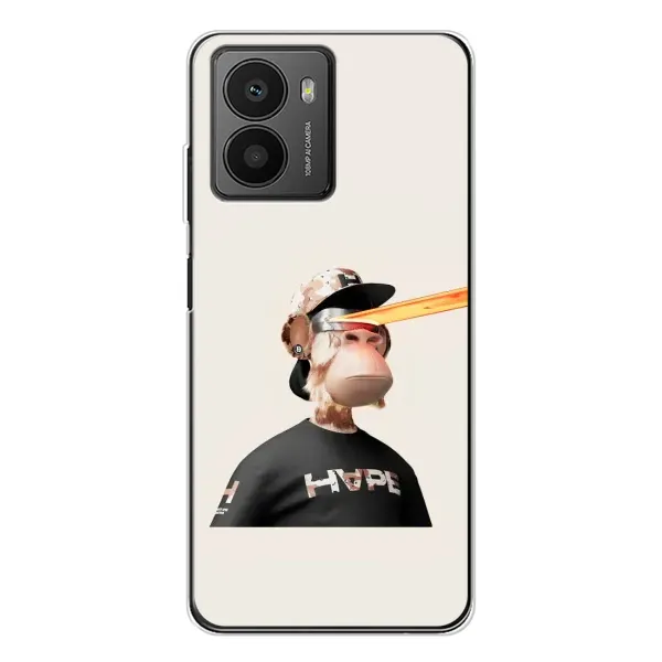Чехол с принтом «обезьяна NFT в очках» для HMD Fusion Чехол с принтом «обезьяна NFT в очках» для HMD Fusion