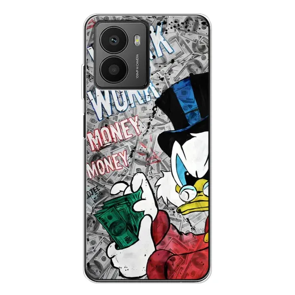 Чехол с принтом «Работа Работа» для HMD Fusion