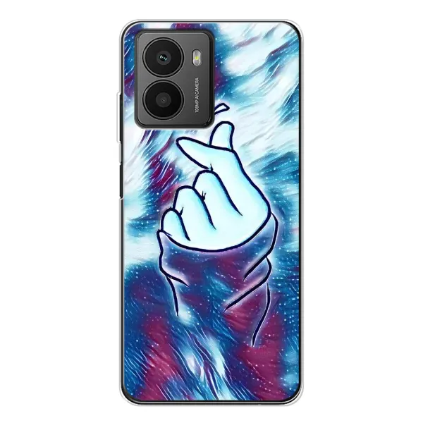 Чохол з принтом «Радужне серце» для HMD Fusion Чохол з принтом «Радужне серце» для HMD Fusion