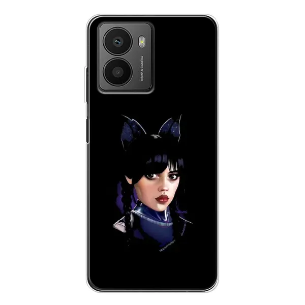Чехол с принтом «серьезная Уэнздей» для HMD Fusion