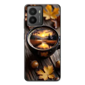 Чехол с принтом «Темный кофе» для HMD Fusion