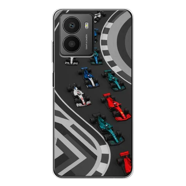 Чехол с принтом «Трасса Ф1» для HMD Fusion